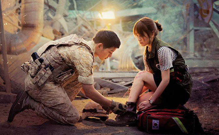 دانلود سریال Descendants of the Sun ( نوادگان خورشید ) با زیرنویس فارسی چسبیده