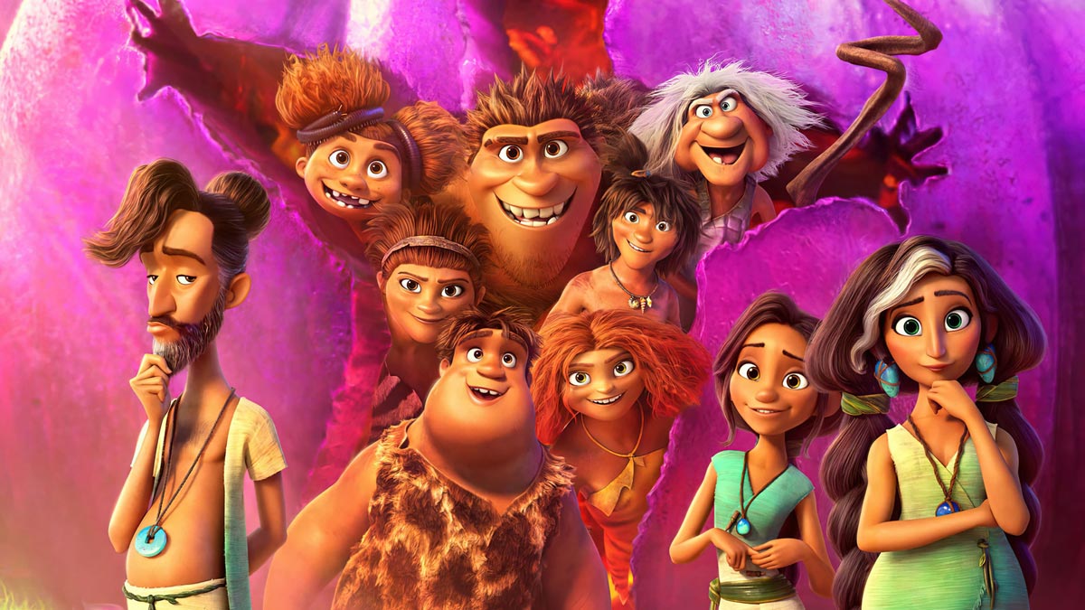 دانلود انیمیشن The Croods: A New Age 2020 ( خانواده کرودها: عصر جدید ۲۰۲۰ ) با زیرنویس فارسی چسبیده