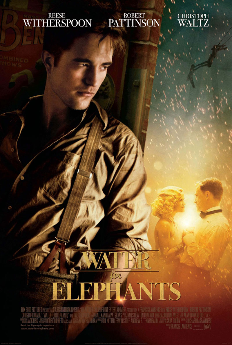 دانلود فیلم Water for Elephants 2011 ( آب برای فیل‌ها ۲۰۱۱ ) با زیرنویس فارسی چسبیده