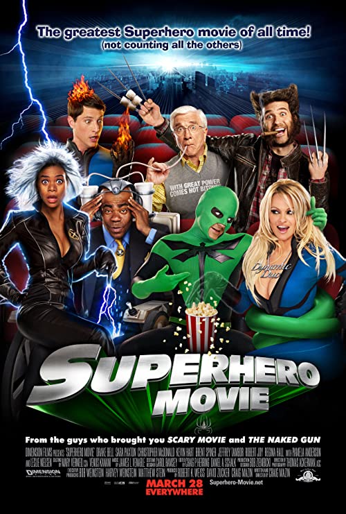 دانلود فیلم Superhero Movie 2008 ( فیلم ابرقهرمان ۲۰۰۸ ) با زیرنویس فارسی چسبیده