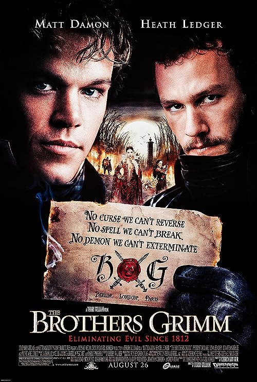 دانلود فیلم The Brothers Grimm 2005 ( برادران گریم ۲۰۰۵ ) با زیرنویس فارسی چسبیده