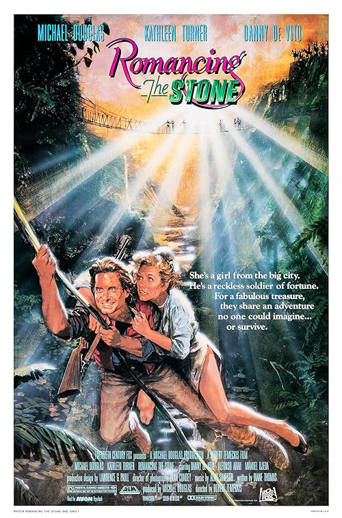 دانلود فیلم Romancing the Stone 1984 ( افسانهٔ سنگ ۱۹۸۴ ) با زیرنویس فارسی چسبیده