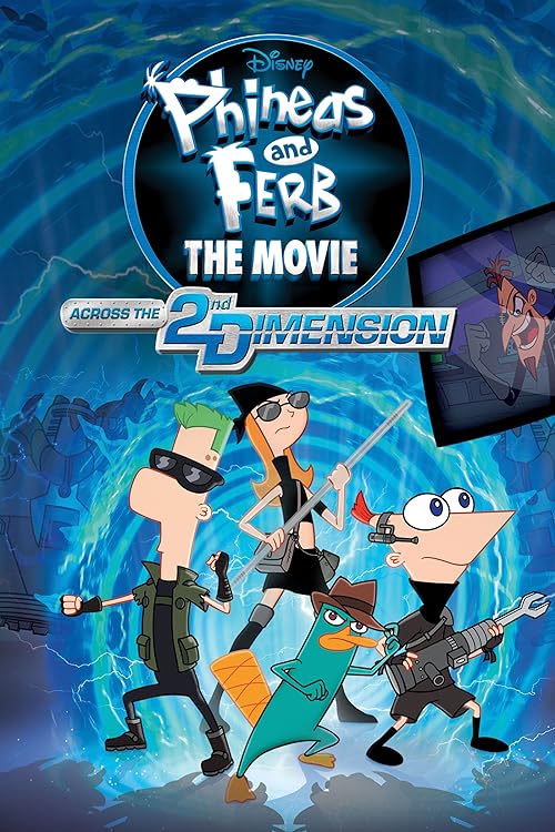 دانلود انیمیشن Phineas and Ferb the Movie: Across the 2nd Dimension 2011 ( فینیاس و فرب : گذر از بعد دوم ۲۰۱۱ ) با زیرنویس فارسی چسبیده