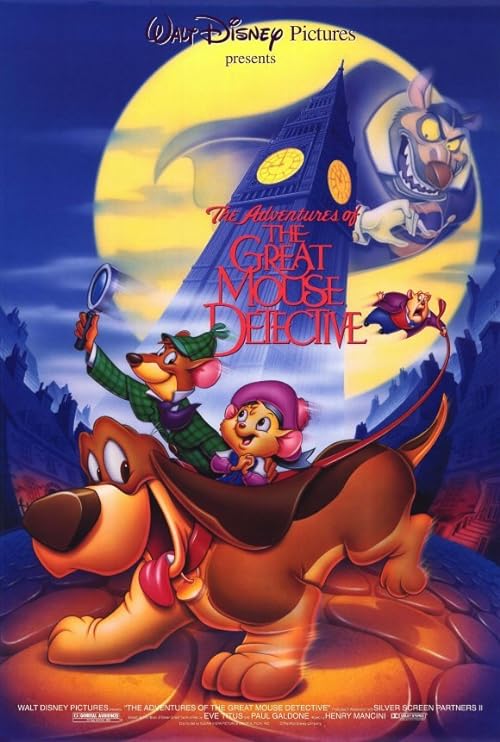 دانلود انیمیشن The Great Mouse Detective 1986 ( کارآگاه موش بزرگ ۱۹۸۶ ) با زیرنویس فارسی چسبیده