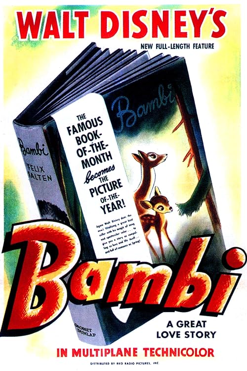 دانلود انیمیشن Bambi 1942 ( بامبی ۱۹۴۲ ) با زیرنویس فارسی چسبیده