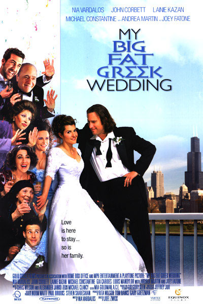 دانلود فیلم My Big Fat Greek Wedding 2002 ( عروسی یونانیِ چاق و چله‌ی من ۲۰۰۲ ) با زیرنویس فارسی چسبیده