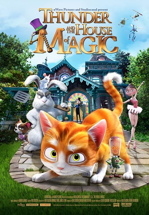 دانلود انیمیشن Thunder and the House of Magic 2013 ( تندر و خانه ای از جادو ۲۰۱۳ ) با زیرنویس فارسی چسبیده